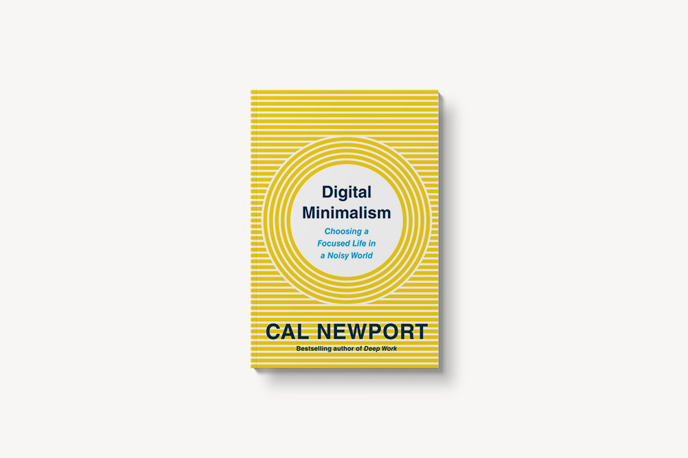 Libro "Digital Minimalism" de Cal Newport